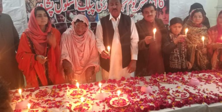 Candlelight Tribute Held in Rohri in Memory of APS Peshawar Martyrs
