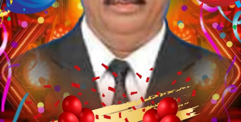 Happy birthday to you sir Adv illahi Bux Maitlo