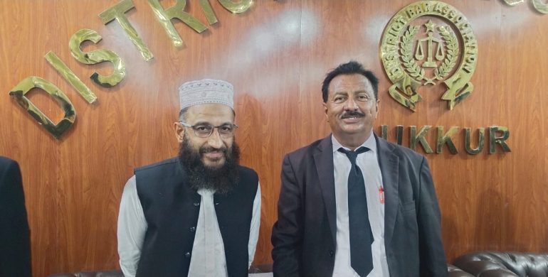 Chairman HRUf Met with District and Session Judge Sukkur